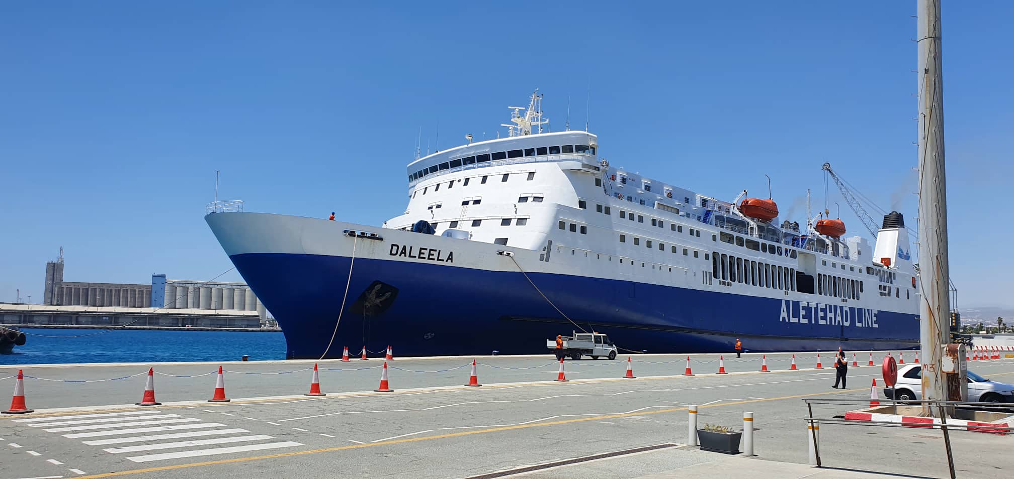 Supporting the re-establishment of Limassol-Piraeus ferry route, as the official agent.